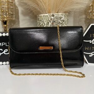 Vintage Pierre Cardin Shoulder bag/Clutch with Gold Chain